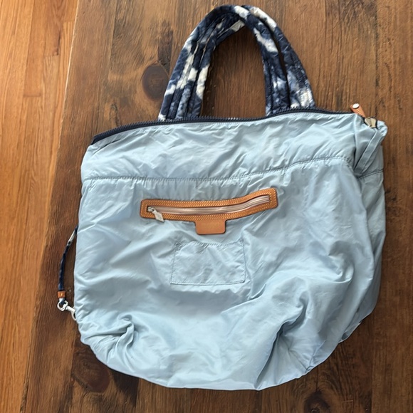 MZ Wallace Medium Blue Tie Dyed Tote - Picture 6 of 10